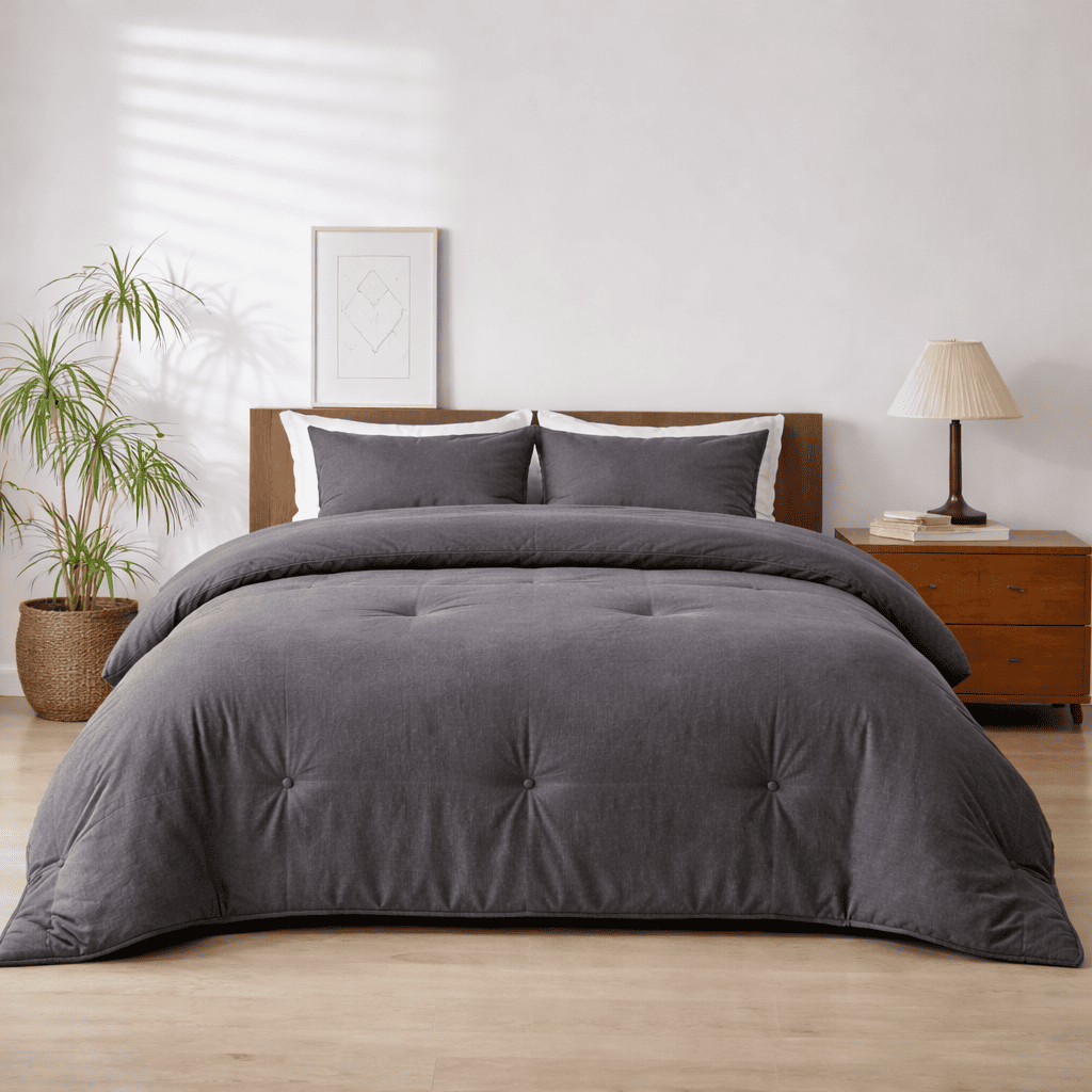 Waffle Comforter Set