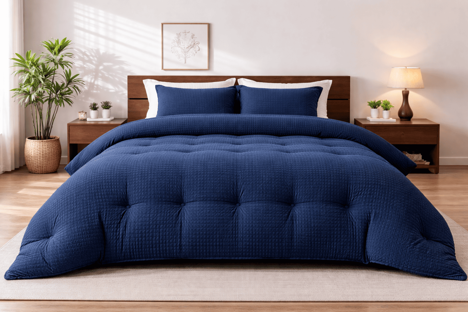 Waffle Comforter Set