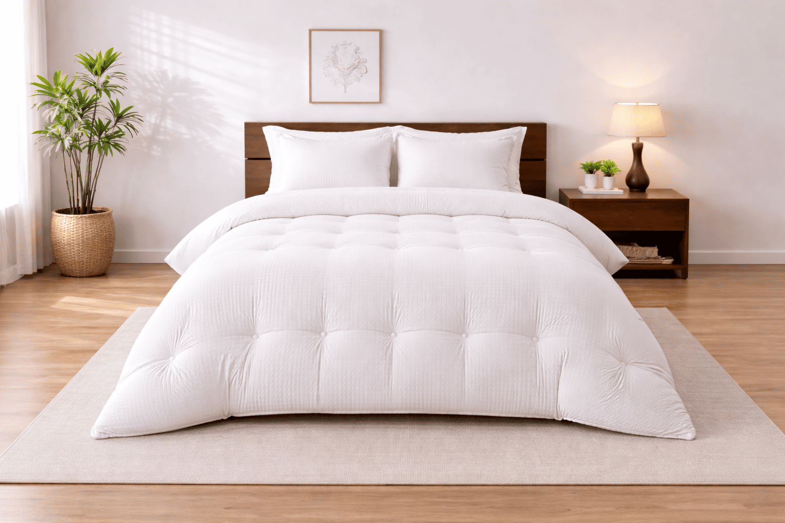 Waffle Comforter Set