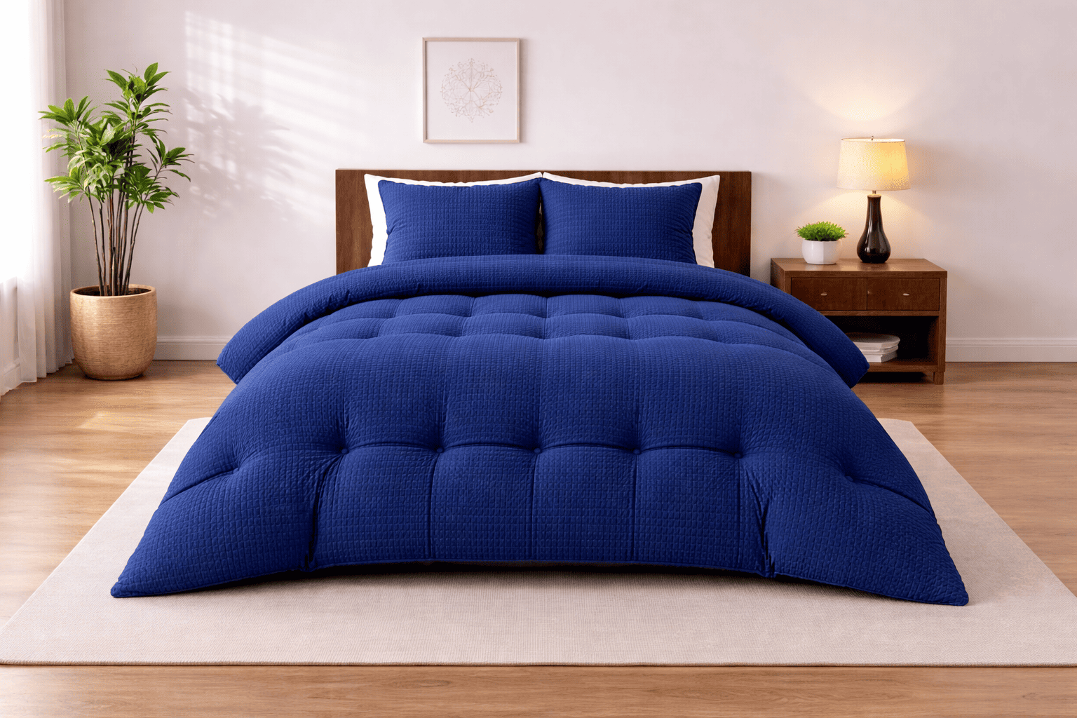 Waffle Comforter Set