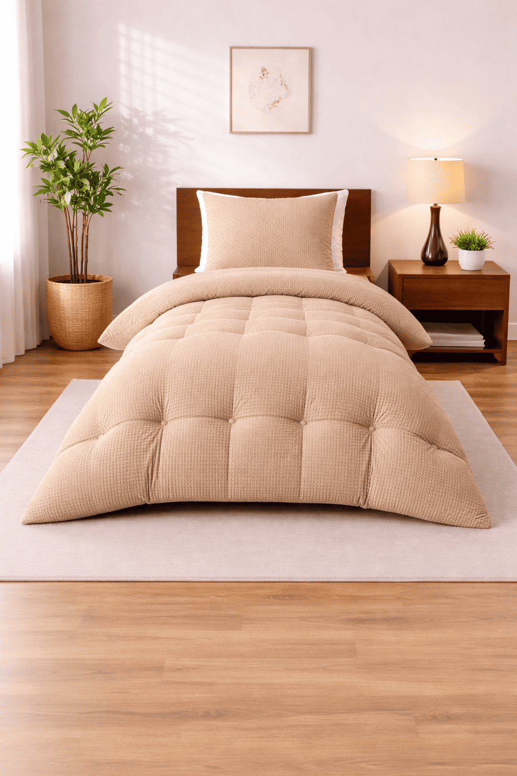 Waffle Comforter Set