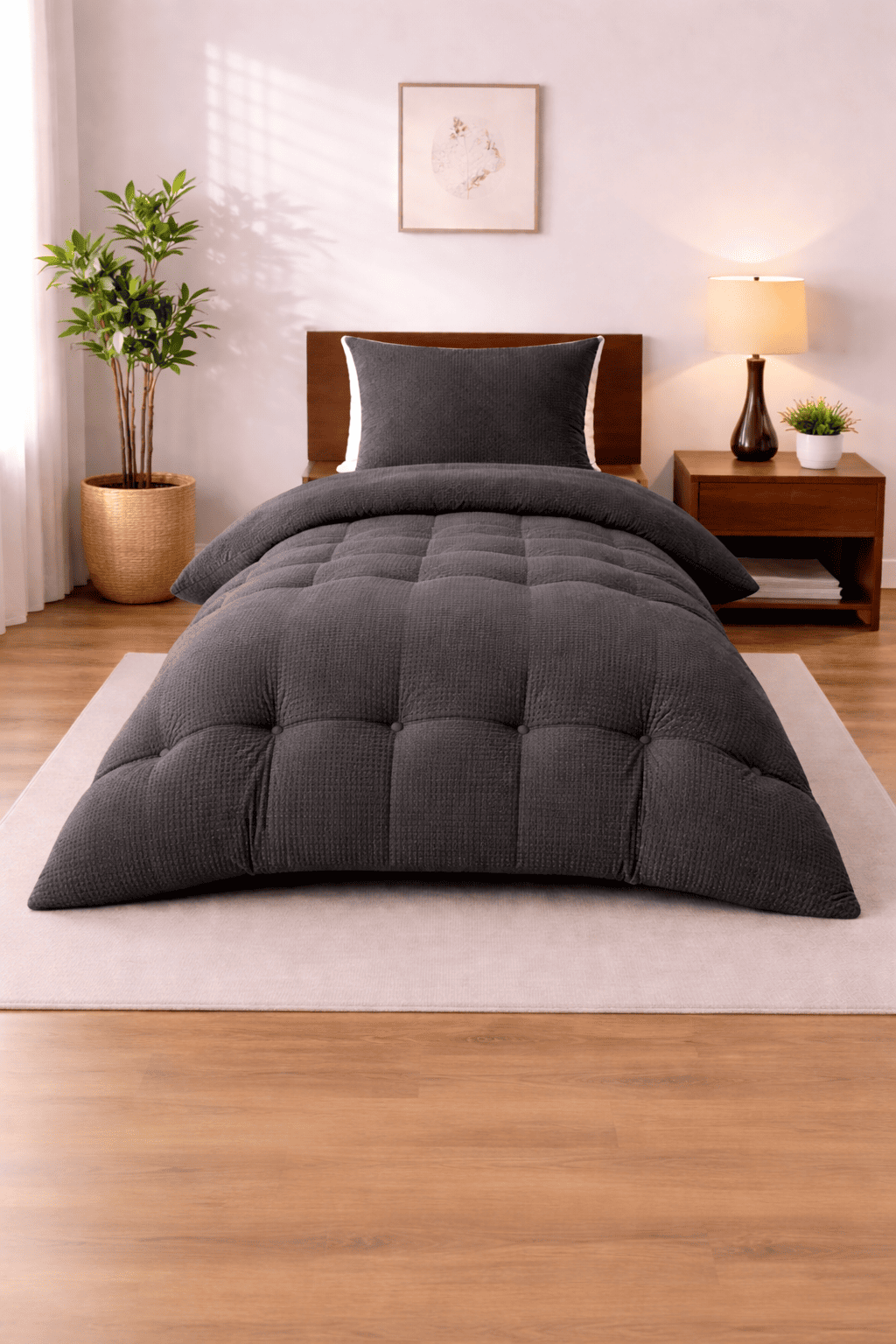 Waffle Comforter Set