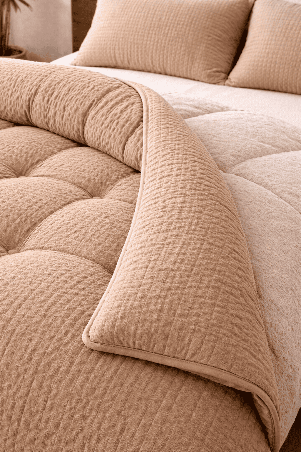 Waffle Comforter Set