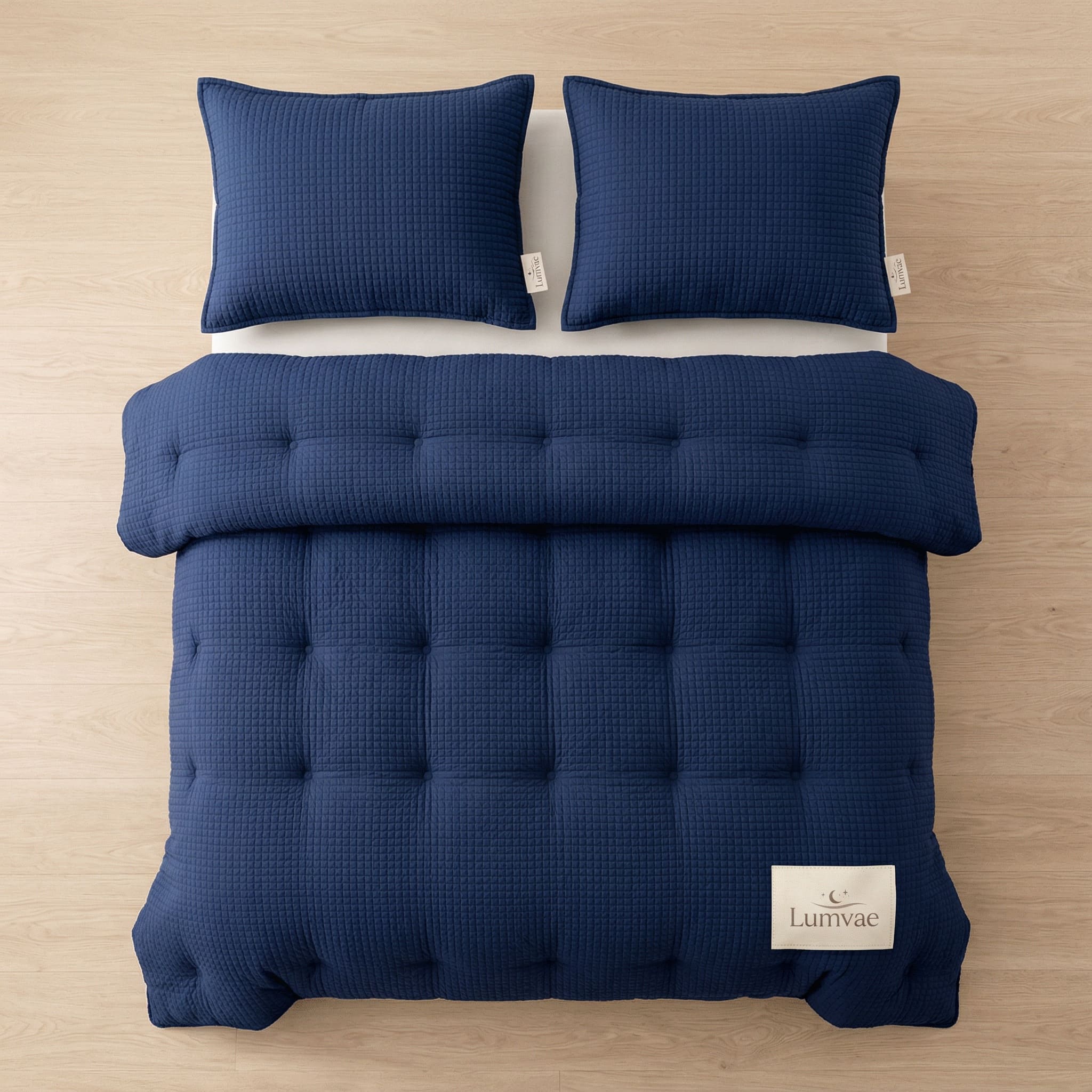 Waffle Comforter Set