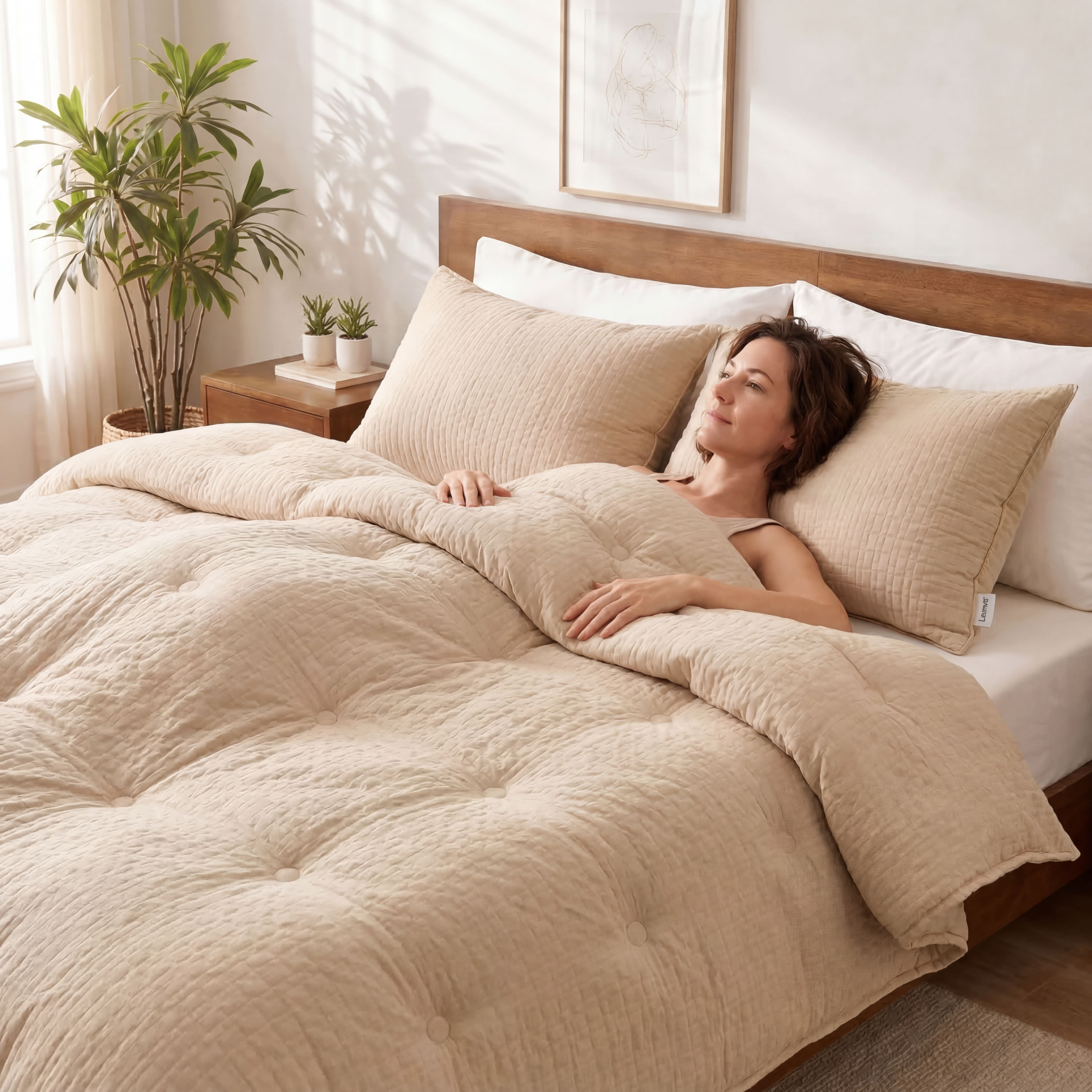 Waffle Comforter Set